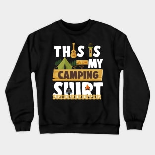 This Is My Camping Crewneck Sweatshirt